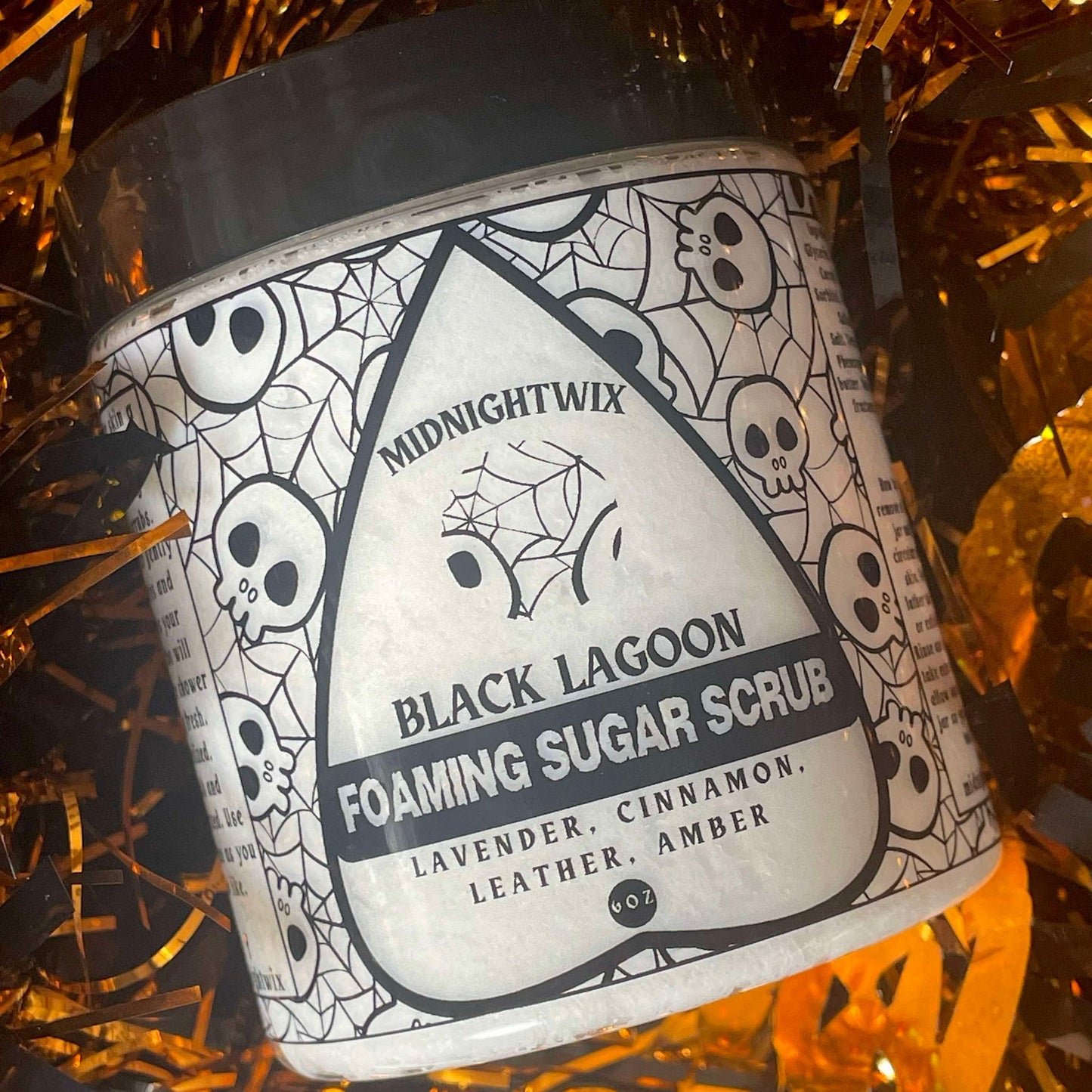 Black Lagoon Foaming Sugar Scrub