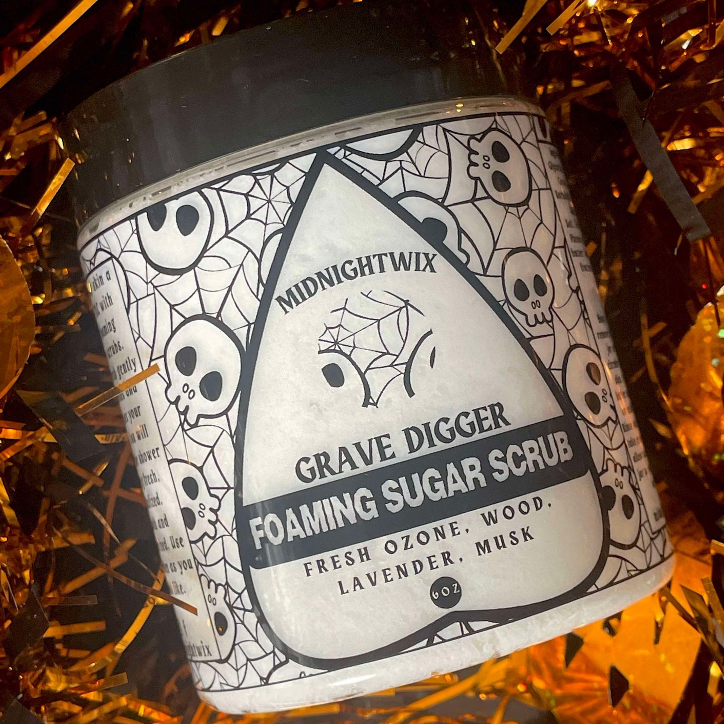 Grave Digger Foaming Sugar Scrub