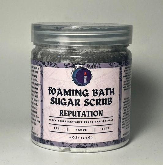 Reputation Foaming Sugar Scrub
