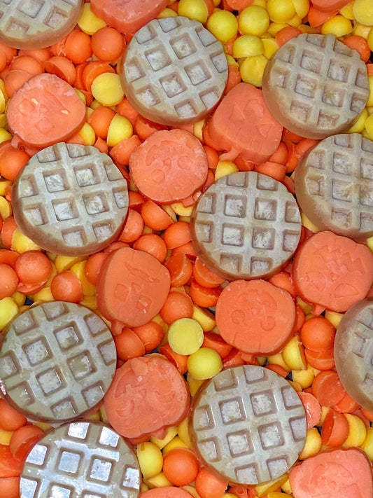 Pumpkin Pecan Waffle Melts