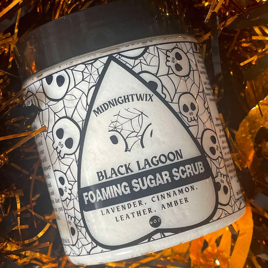 Black Lagoon Foaming Sugar Scrub