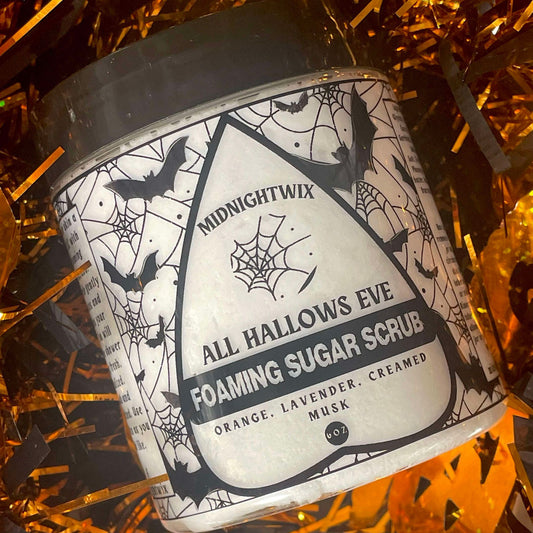 All Hallows Eve Foaming Sugar Scrub