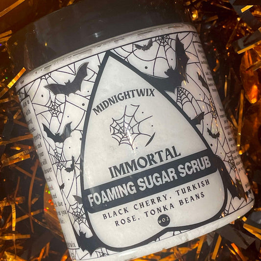 Immortal Foaming Sugar Scrub