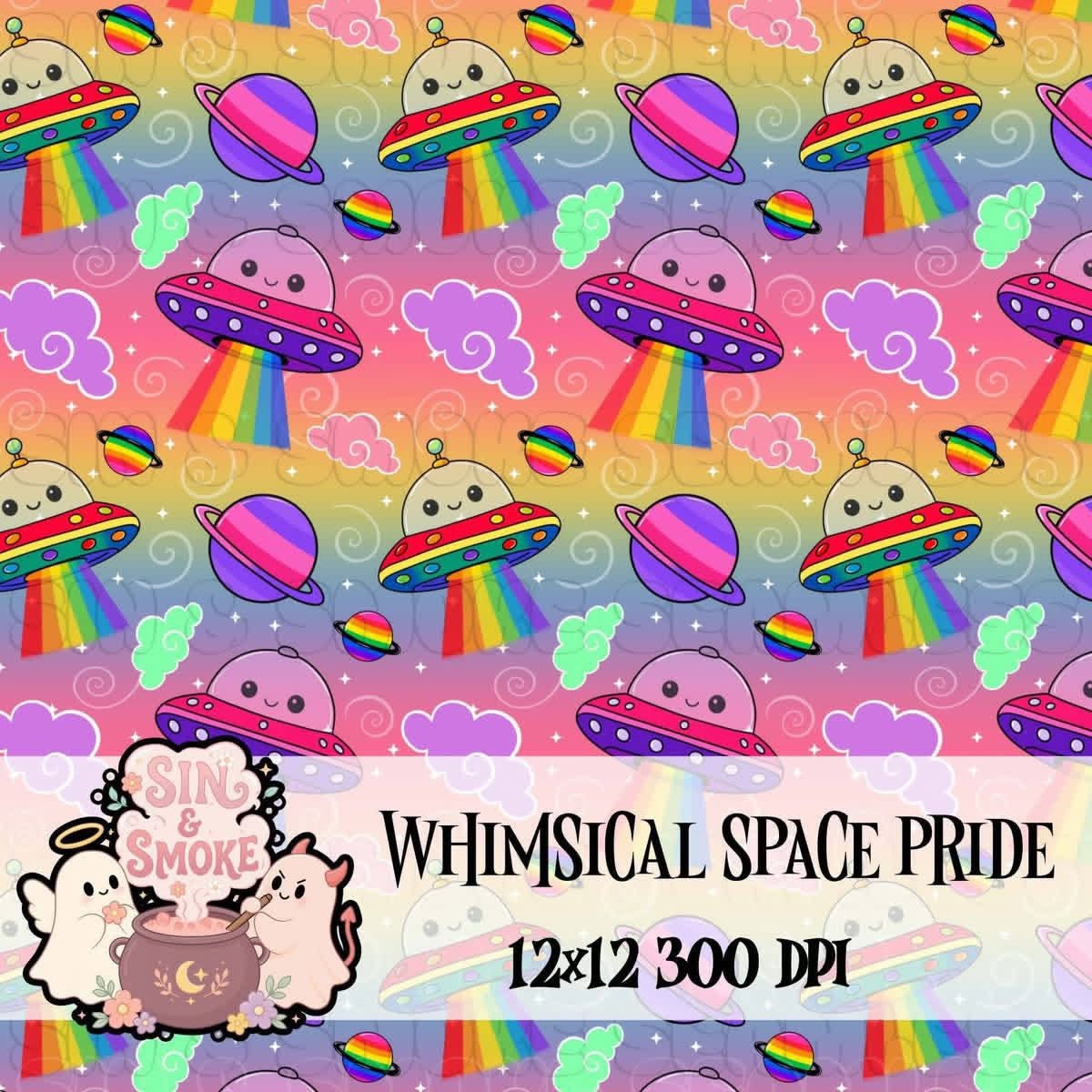 WHIMSICAL SPACE PRIDE