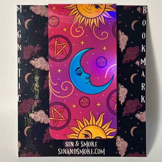 Whimsical Moons & Suns Bookmark