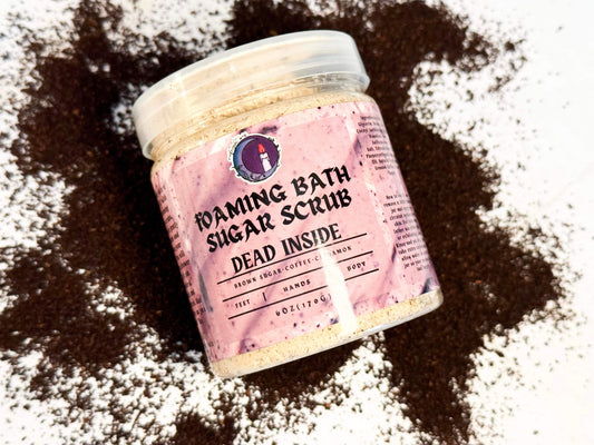 Dead Inside Foaming Sugar Scrub
