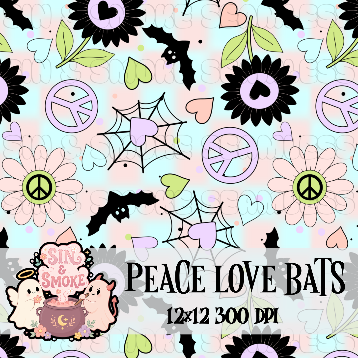 PEACE LOVE BATS