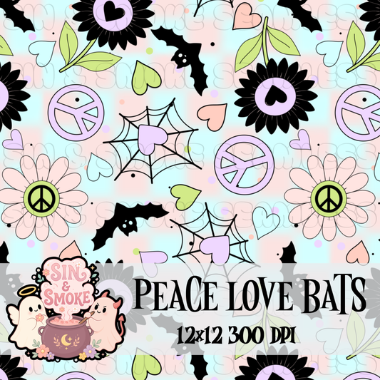 PEACE LOVE BATS