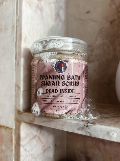 Dead Inside Foaming Sugar Scrub