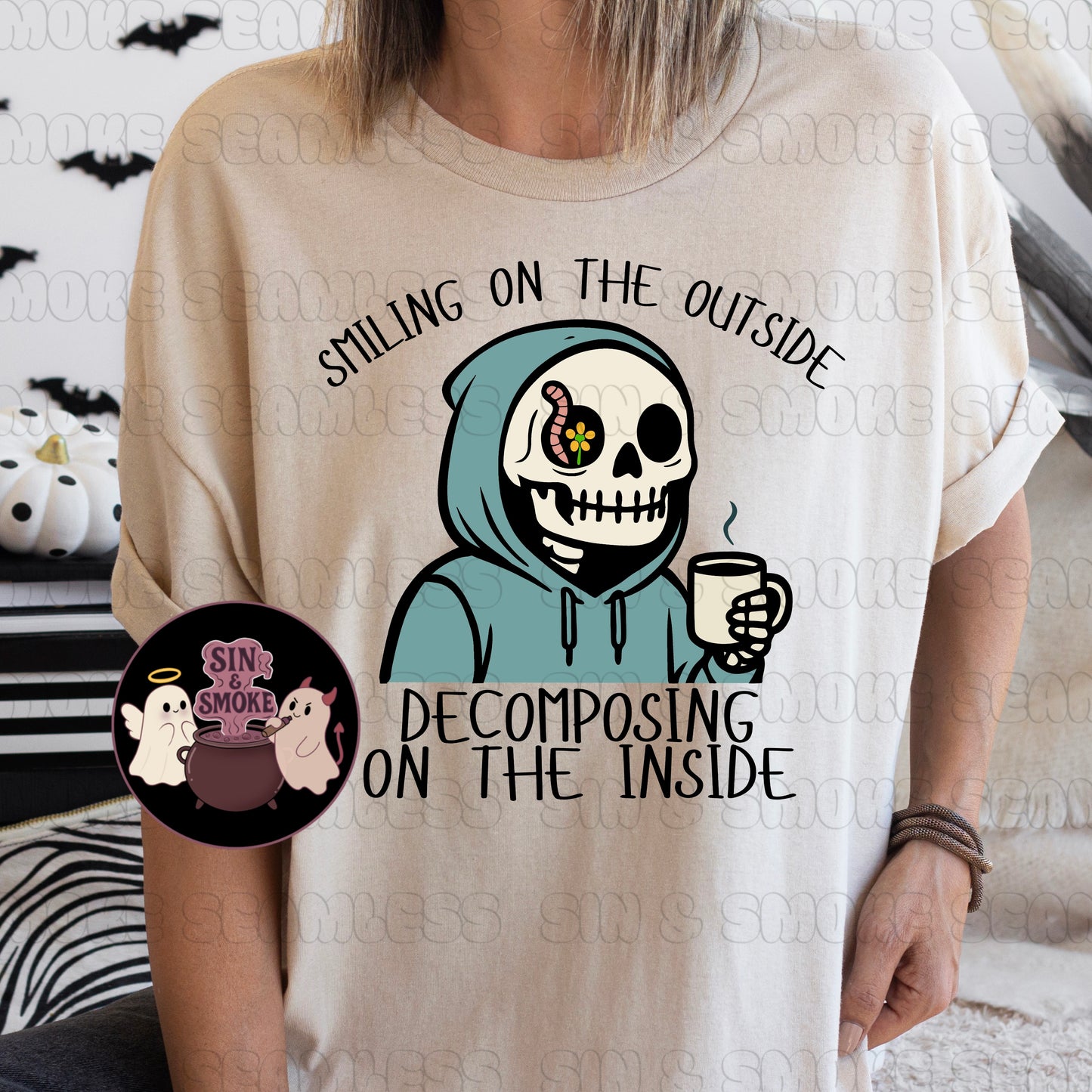 Smiling On The Outside Tee