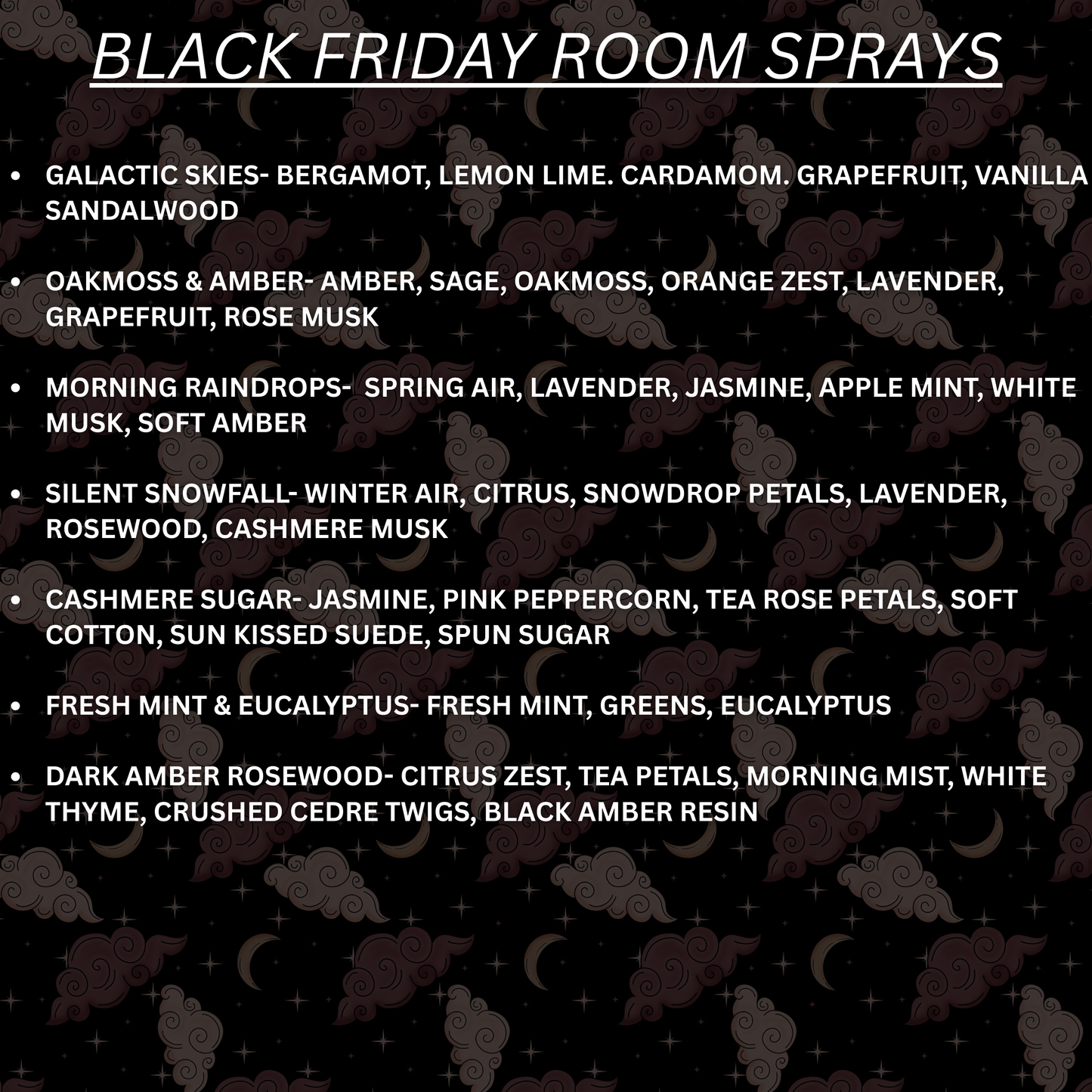 BLACK FRIDAY ROOM SRPAYS