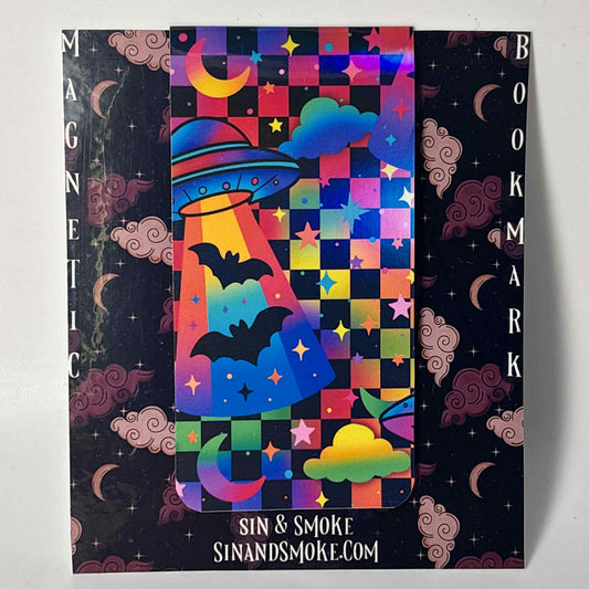 Beam Me Up Rainbow Bookmark